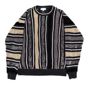 RARE Pronto Uomo Coogi Style Knit Sweater Large